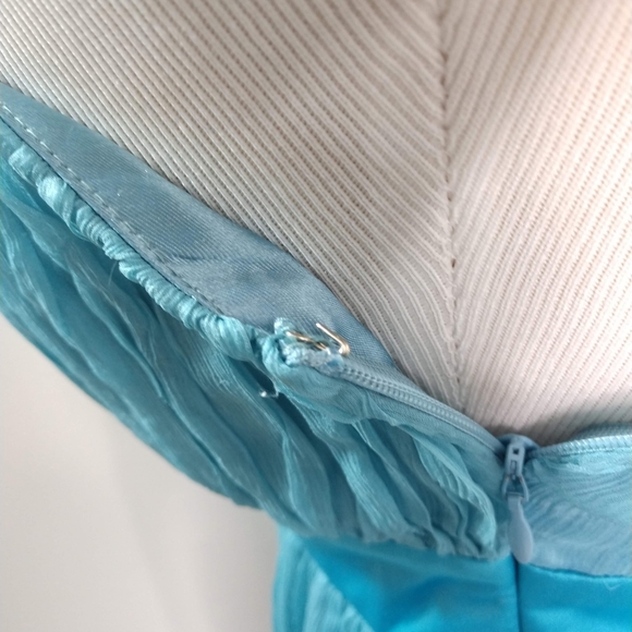 NWT Ruby Belle 100% Silk One-Shoulder Party  Dress Women’s Sz 6 - Picture 4 of 8